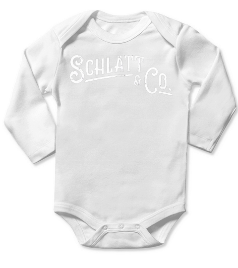 Schlatt And Co Tee Shirts Long Sleeve Baby One-Piece