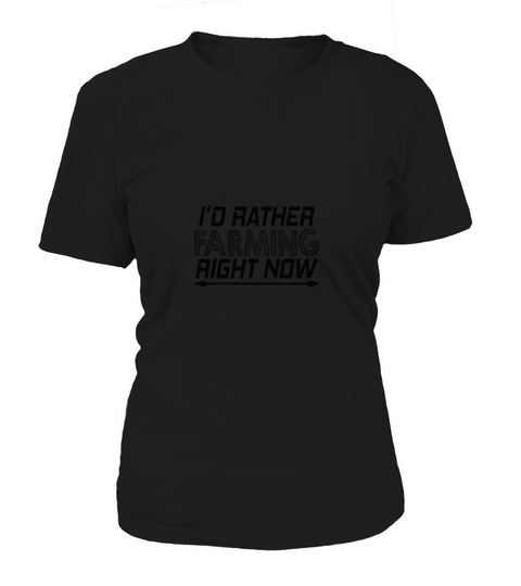 id rather farming right now Women's T-Shirt