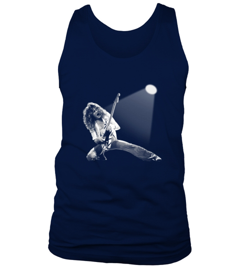 Eddie Van Halen On Stage Tank Top Unisex