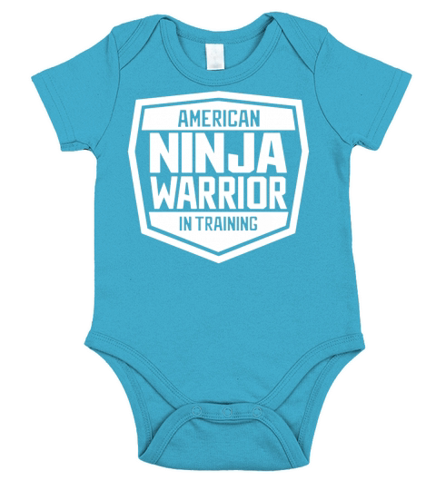 American Ninja Warrior In Training Short Sleeve Baby One-Piece