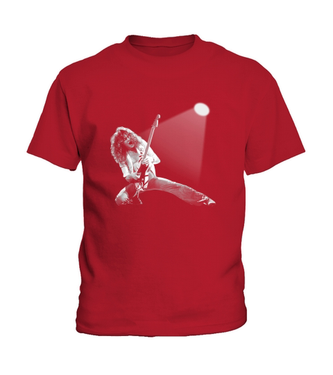Eddie Van Halen On Stage Kids T-Shirt