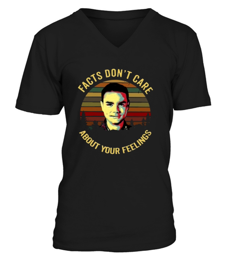 Facts Dont Care About Your Feelings Ben Shapiro Vintage V-Neck T-shirt