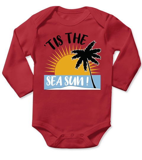 Christmas in July (1) Long Sleeve Baby One-Piece