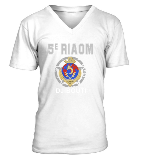 5 RIAOM DJIBOUTI V-Neck T-shirt