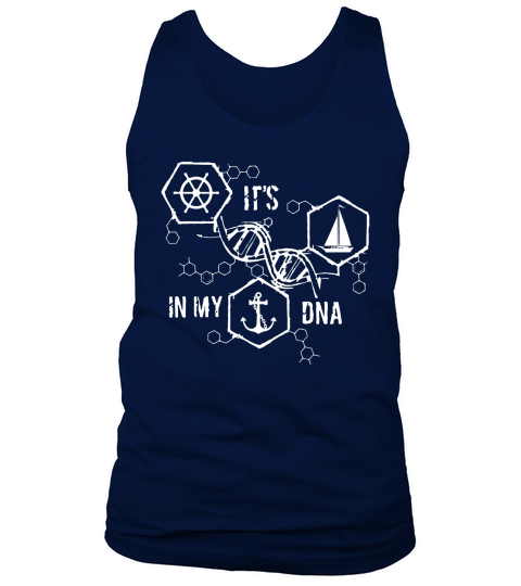 Sailing Its in my DNA Tank Top Unisex