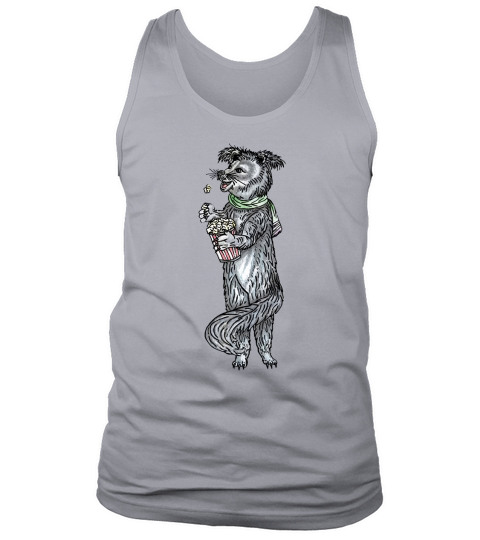Binturong Bearcat With  Pop Corn Tank Top Unisex