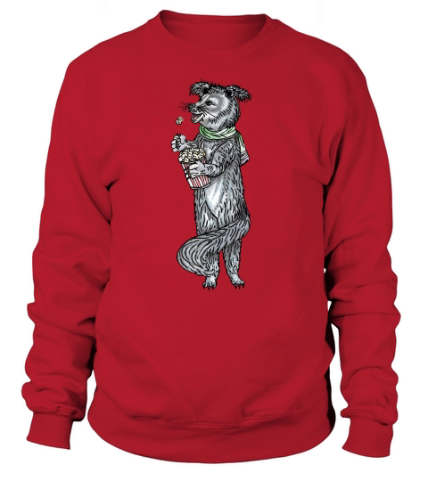Binturong Bearcat With  Pop Corn Sweatshirt Unisex