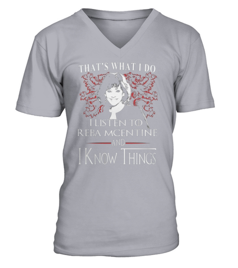 Reba McEntire I KNOW THINGS V-Neck T-shirt