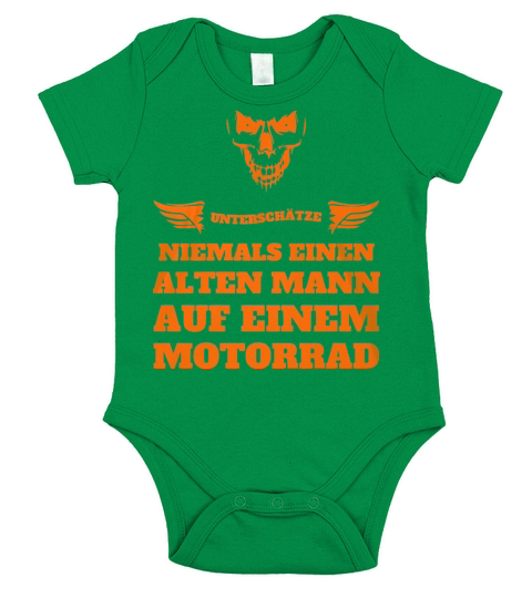Motorrad Short Sleeve Baby One-Piece