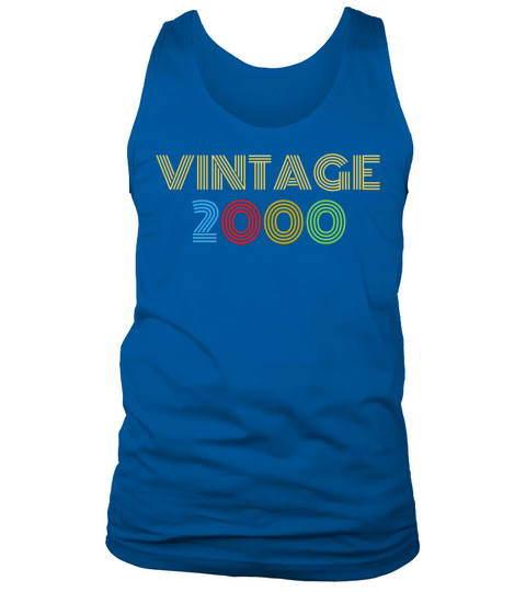 Vintage 21 Years Of Being Awesome 21th Birthday Tank Top Unisex