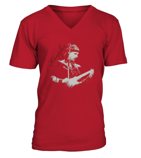 Mark Knopfler Fan V-Neck T-shirt