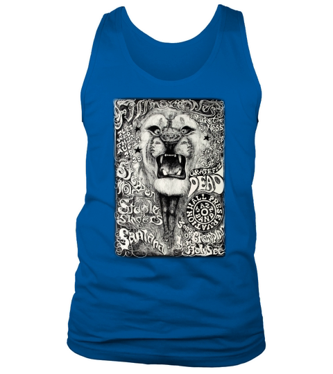 Carlos Santana While Lion Preservation Tank Top Unisex