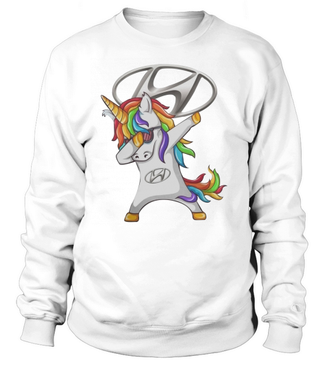 Hyundai Unicorn Dabbing Sweatshirt Unisex