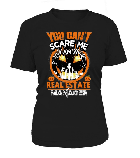 You Cant Scare Me Im A Wrestling Manager Halloween Women's T-Shirt
