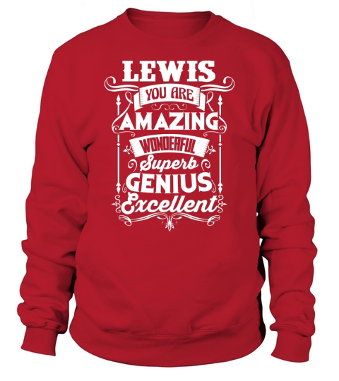 Funny Vintage Tshirt for LEWIS Sweatshirt Unisex