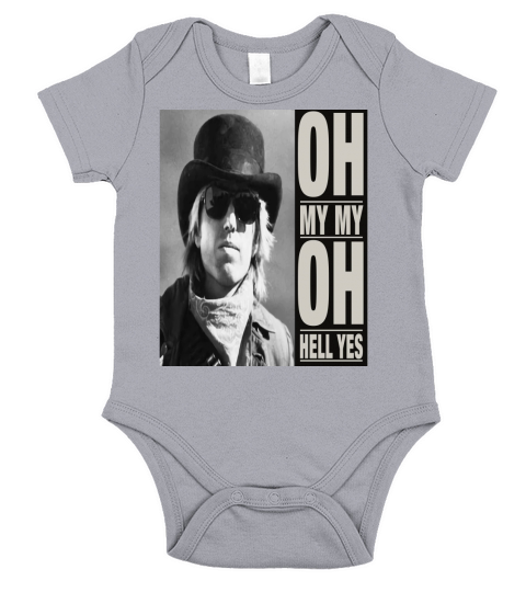 Oh My My - Tom Petty Last Dance With MaryJane Short Sleeve Baby One-Piece