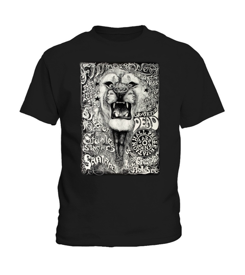 Carlos Santana While Lion Preservation Kids T-Shirt