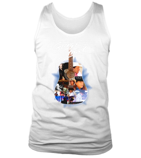 George Strait guitar King of Country shirt Tank Top Unisex