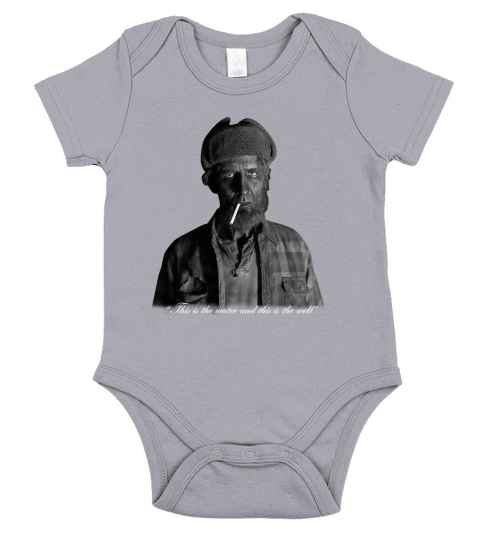 twin peaks woodsman this is the water Short Sleeve Baby One-Piece