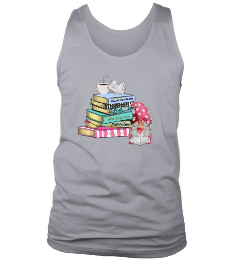 Gnome with books Tank Top Unisex