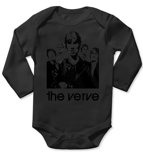 The Verve Band Tshirt Long Sleeve Baby One-Piece