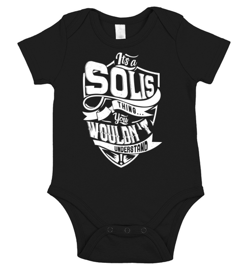 SOLIS Thing You Wouldnt Understand Short Sleeve Baby One-Piece