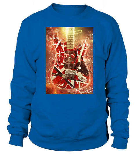 Eddie Van Halen Guitar Sweatshirt Unisex