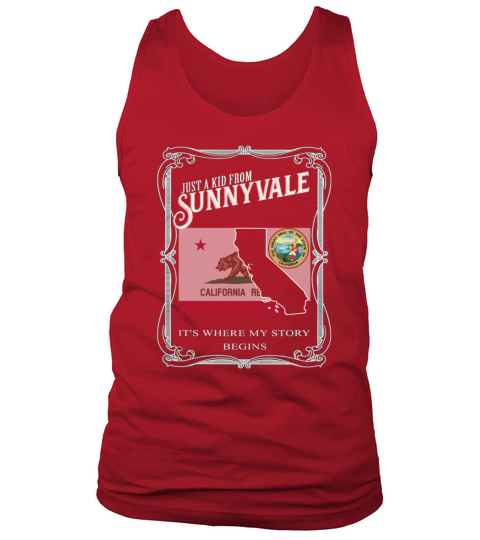 Sunnyvale - CALIFORNIA Tank Top Unisex