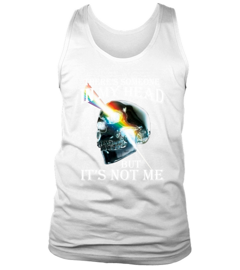 Theres Someone In My Head But Its Not Me Skull Pink Floyd Lgbt Tank Top Unisex