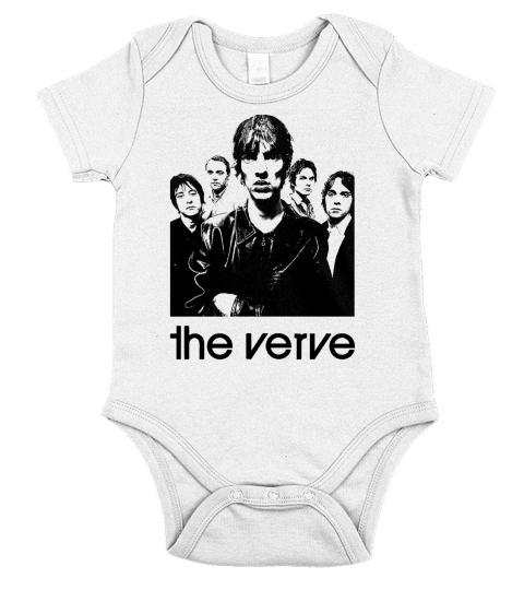 The Verve Band Tshirt Short Sleeve Baby One-Piece
