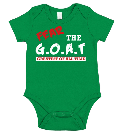 The GOAT Black T Shirt Greatest of All Time Basket T-Shirt Short Sleeve Baby One-Piece