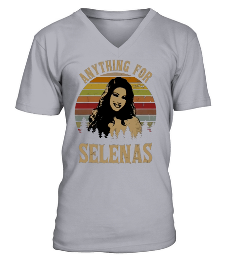 Vintage Selena Quintanilla-Pérez Anything For Selenas V-Neck T-shirt