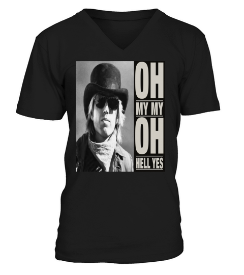 Oh My My - Tom Petty Last Dance With MaryJane V-Neck T-shirt