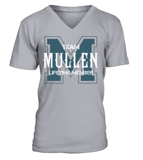 MULLEN Shirts - Team MULLEN Lifetime Member Name Shirts V-Neck T-shirt