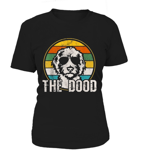 Goldendoodle The Dood Vintage Retro Dog Women's T-Shirt