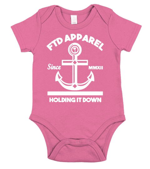 Holding It Down T-Shirt Short Sleeve Baby One-Piece