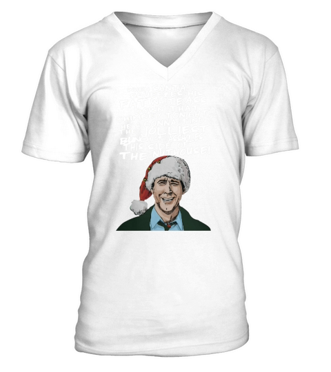 National Lampoons Christmas Vacation Old V-Neck T-shirt