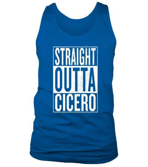 Straight Outta Cicero Great Travel Tank Top Unisex