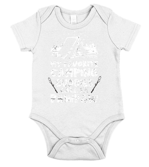 My Favorite Camping Buddies Call Me Pawpaw Short Sleeve Baby One-Piece