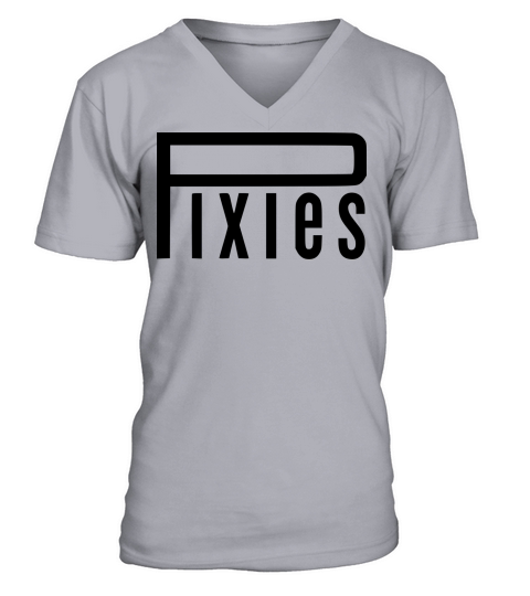 Pixies Band Logo V-Neck T-shirt