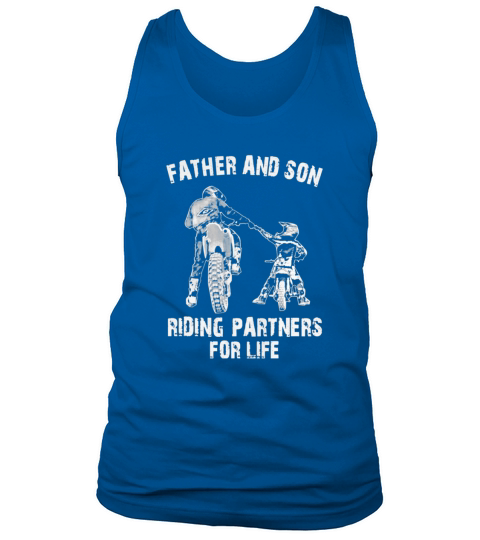Father And Son Riding Partners For Life T-shirt Tank Top Unisex