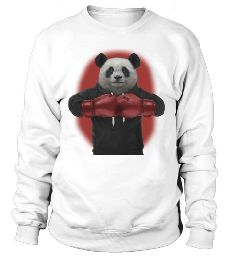 Boxing Panda Martial Arts Fighter Warrior Boxer T-Shirt Sweatshirt Unisex