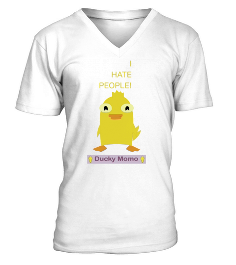 Ducky Momo shirt V-Neck T-shirt