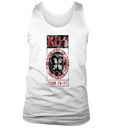 Kiss Rock And Roll All Over Tank Top Unisex