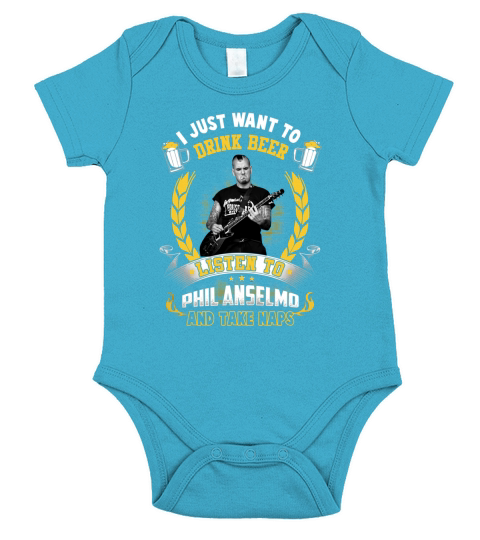 Phil Anselmo Short Sleeve Baby One-Piece