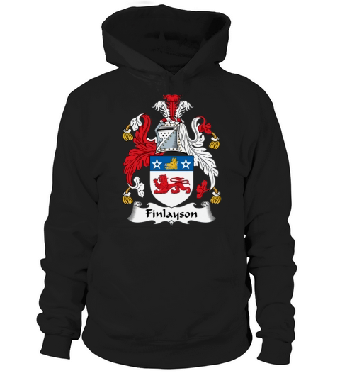 Finlayson Family Crest Scottish Family Crests Hoodie Unisex