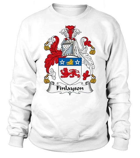Finlayson Family Crest Scottish Family Crests Sweatshirt Unisex