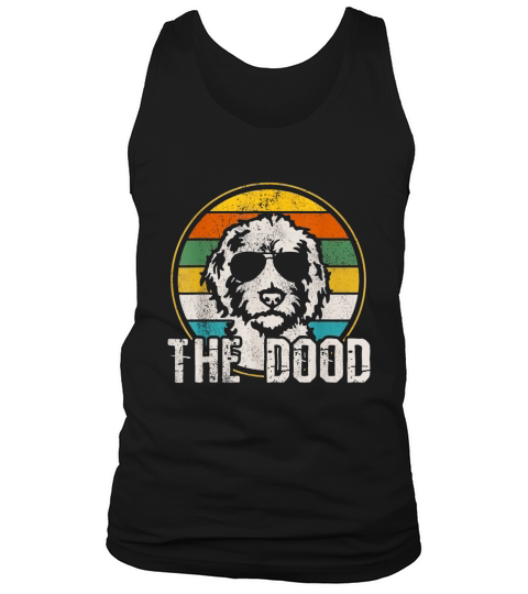 Goldendoodle The Dood Vintage Retro Dog Tank Top Unisex