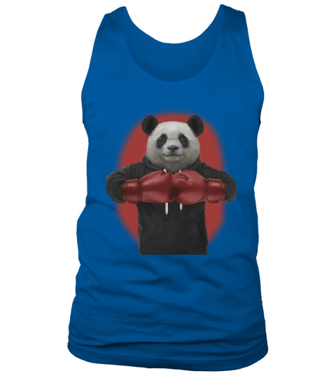 Boxing Panda Martial Arts Fighter Warrior Boxer T-Shirt Tank Top Unisex
