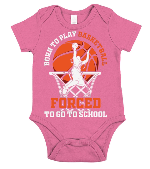 Born Play Basketball Forced School Short Sleeve Baby One-Piece